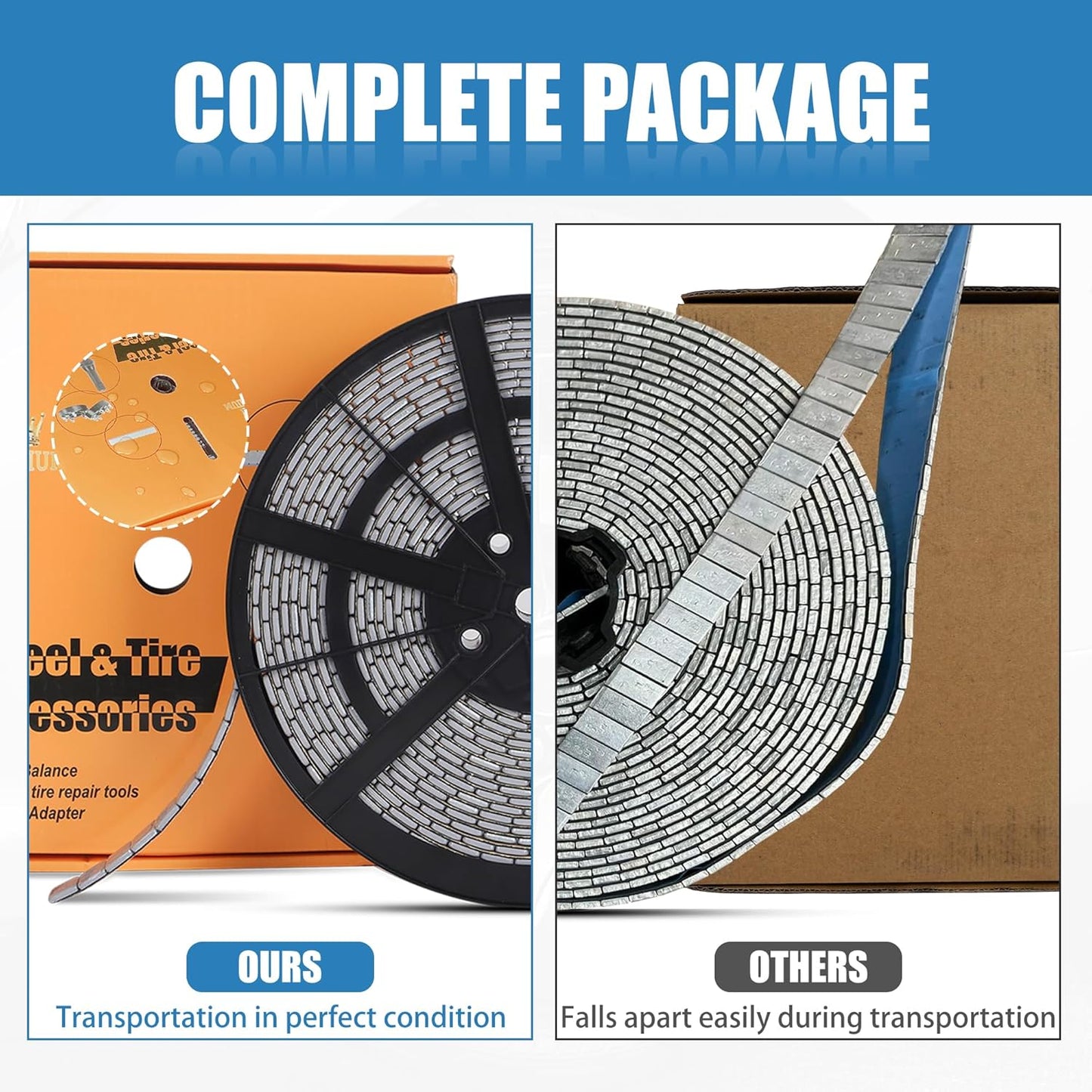 0.25 Oz Gray Adhesive Wheel Weights（715pcs,11lbs/5kg）,1/4 Oz Stick on Wheel Weights for Cars, Trucks, SUVs, Motorcycles, Low Profile