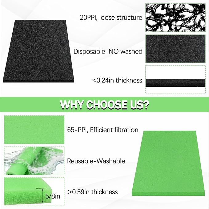 Air Filter Foam for Uni Filter - Image 6