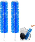 Fan Cleaner Brush，Fan Brush Cobweb Duster Microfiber Duster Ideal by FRYTEPUYE