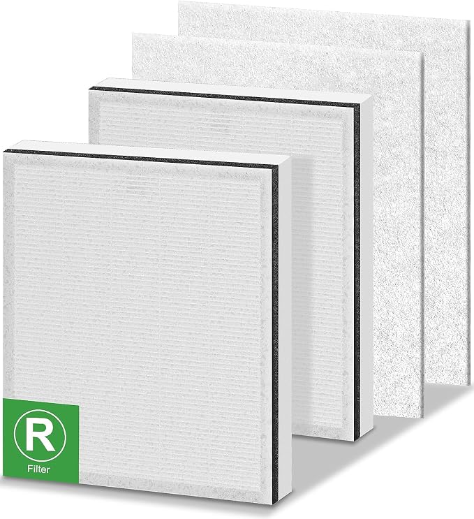 2 Pack HY4866 Air Purifier Replacement Filter by Tablenco