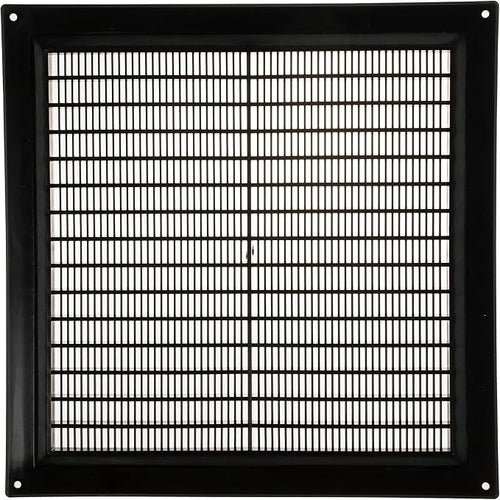 10" x 10" Inch Black Vent Cover by ECOPROVENT