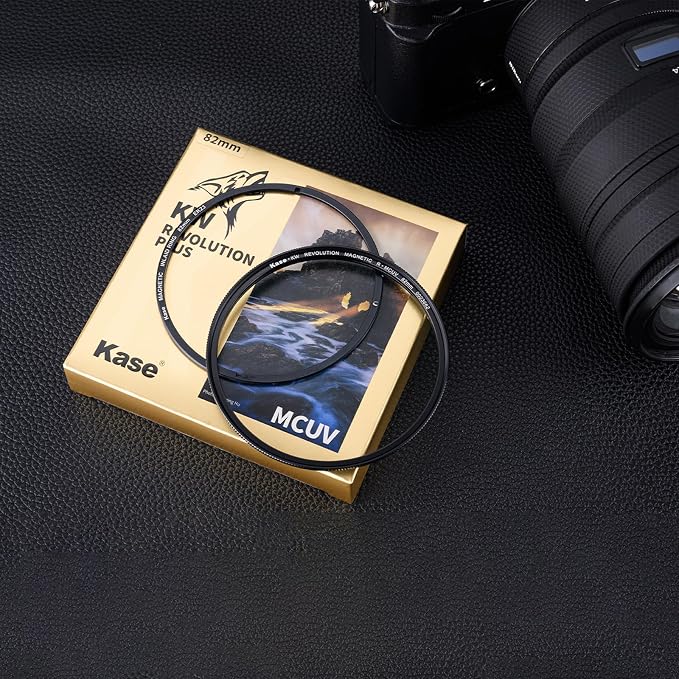 Kase 72mm KW Revolution Plus MCUV Magnetic Slim UV Filter, HD Optical Glass - Image 2