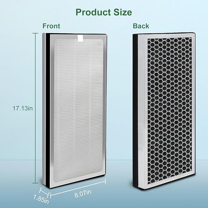 2 Pack 40 Replacement Filter for MA Air Puri-Fier Models 40, 3-in-1 Contains - Image 3