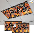 2 Pack African Women Fluorescent Light Covers Tribe Ethnic Style Traditional by Unknown