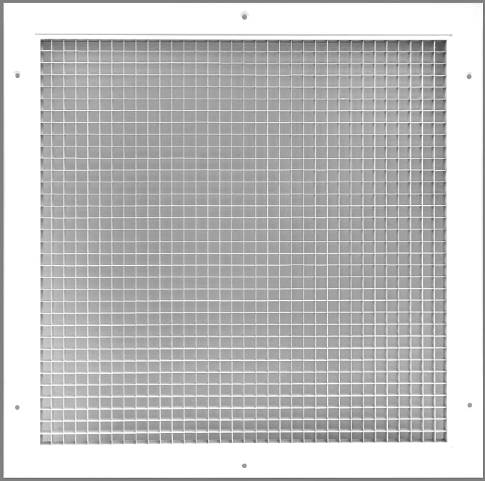 HVAC Premium 18" x 18" Cube Core Eggcrate Return Air Grille by HVACPremium