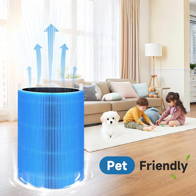 3 Sets Blue 411 Replacement Filters Compatible - Image 6