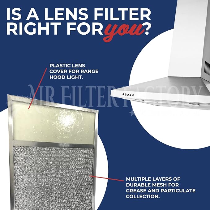 Air Filter Factory 7-5/8 x 14-1/8 x 3/8 Inches Range Hood Aluminum Charcoal - Image 5