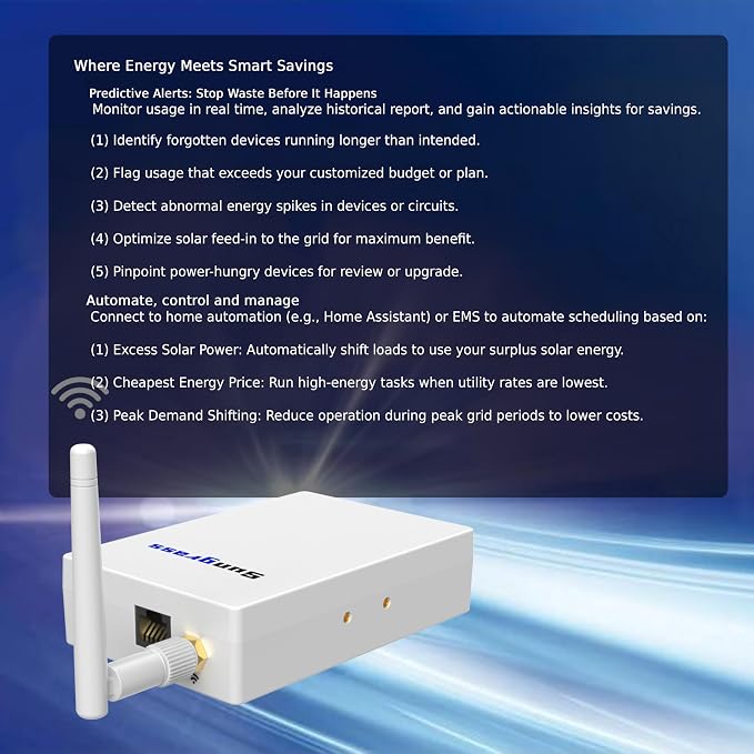 Home Energy Monitor Lite-Real Time Electricity Usage Monitor, Power Consumption - Image 6