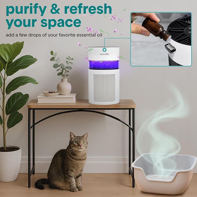 SereneLife Portable Air Purifier | Small Air Purifier - Image 4