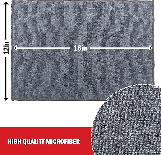 AIDEA Microfiber Cleaning Cloth 12 Pack, Microfiber Towels - Image 6