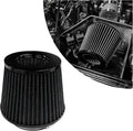 Sun Walker Clamp-on Air Intake Filter, 3/3.5/4 Inch High Flow Round Tapered Air by Unknown