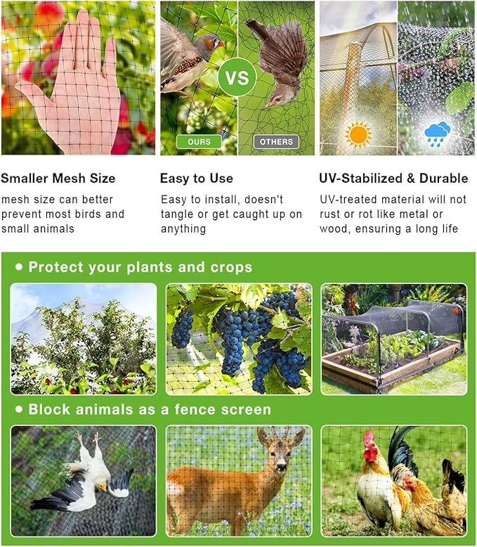 Garden Chicken Wire Animals Enclosure 304 Stainless Steel Woven Wire Mesh - Image 4
