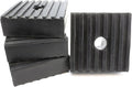 4 Pack Medium Anti Vibration Isolation Pads Air Compressor Heavy Equipment 3x3x1 by Unknown