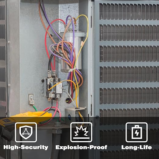 VEXUNGA 80/10 uF 80+10 MFD 370VAC or 440VAC Dual Run Start Round A/C Capacitor - Image 4