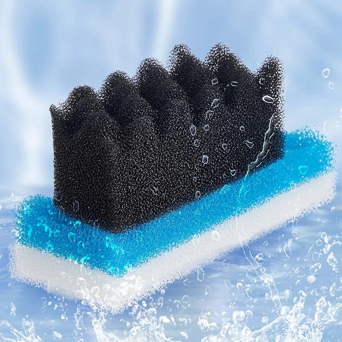 6 Pcs Aquarium Filters Bio Sponge Sets Compatible - Image 4
