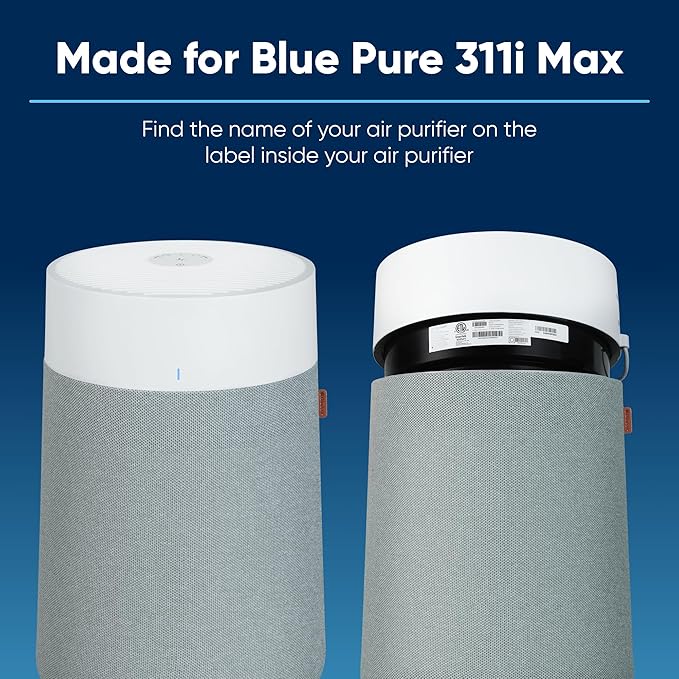 BLUEAIR Blue Pure 311i Max Series AllergenBlock Filter, Genuine Replacement - Image 2