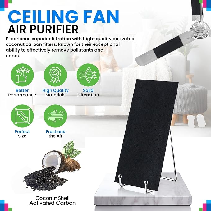 Ceiling Fan Filters for Blades - Image 2