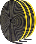 TORRAMI Adhesive Foam Tape 1/4" W X 1/8" T, Closed Cell Foam Weather Strip Seal by TORRAMI