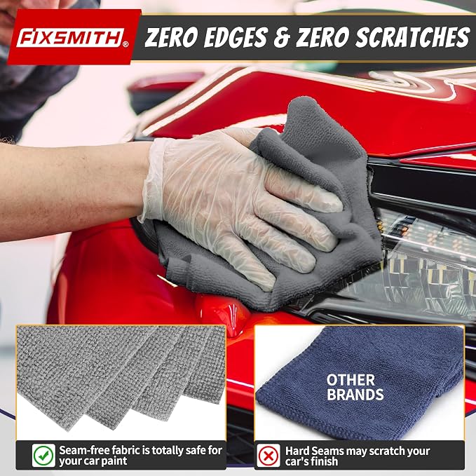 FIXSMITH Shop Towels, Microfiber Towels - Image 4