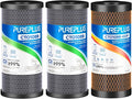 PUREPLUS 5 Micron 10"x4.5" Whole House Water Filter Replacement Bundle 3 Pack – by PUREPLUS