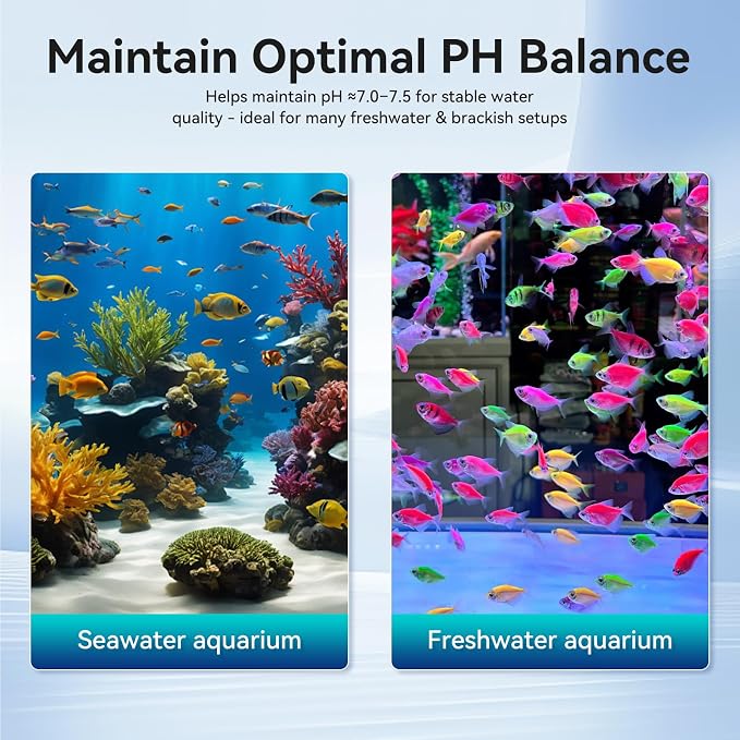 12-in-1 Aquarium Filter Media for Freshwater & Marine Tanks, Bio Filter Mix - Image 5