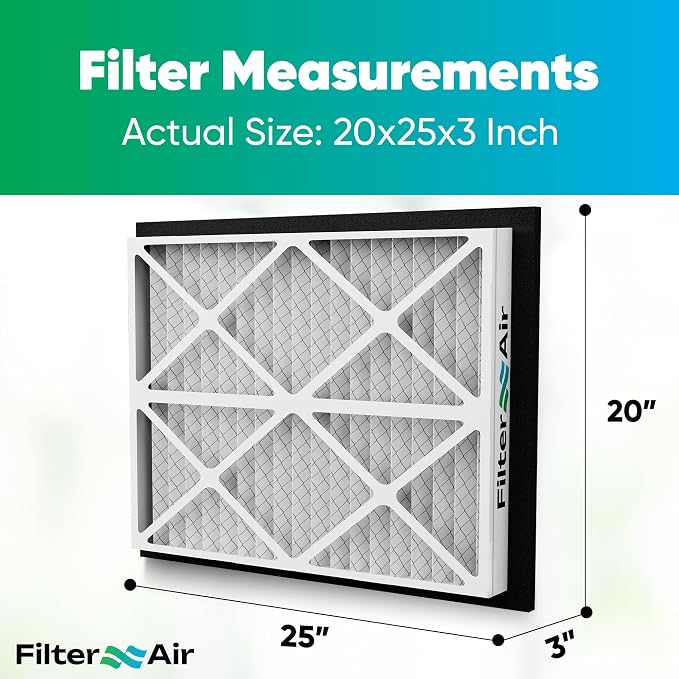 Filter X Air-20x25x3 MERV 13 Pleated Air filters - Image 2