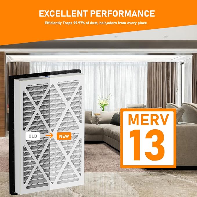 20x30x3 MERV 13 Pleated Air Filters Replacement Compatible - Image 5