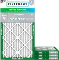 Filterbuy 11.25x23.25x1 Air Filter MERV 8 Essential Dust & Allergy Defense by Filterbuy