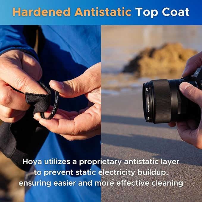 Hoya EVO Antistatic 37mm UV Filter — Camera Filters - Image 4