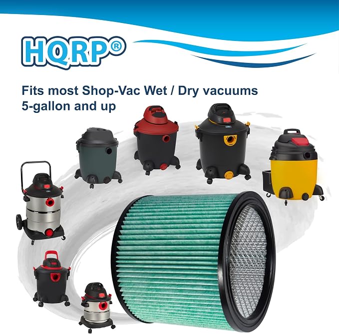HQRP 2-Pack High Efficiency H14 HEPA Cartridge Filter Replacement - Image 4
