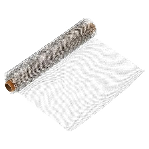 PATIKIL 304 Stainless Steel Wire Mesh Screen, 12 Mesh Woven Air Vent Filter by PATIKIL