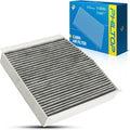 PHILTOP HEPA Cabin Air Filter w/Activated Carbon, Compatible by PHILTOP