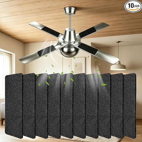 10 Pack Ceiling Fan Filters for Blades by Unknown