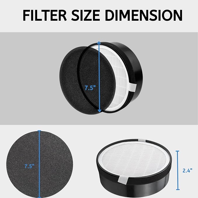 Nispira LV-H132 Air Filter Replacement Compatible - Image 4