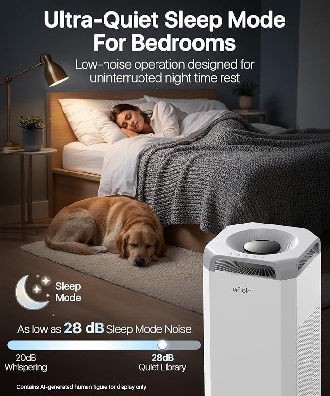 Afloia Humidifier for Bedroom & Large Room – Mist Free Evaporative Humidifier - Image 7