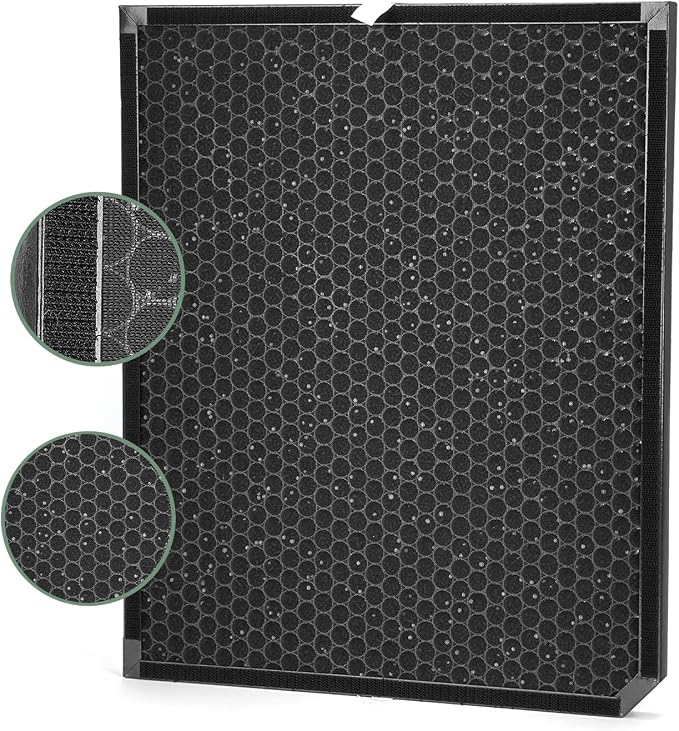 AD3500 Air Purifier Filters Replacement Set Plastic Frame Compatible - Image 4