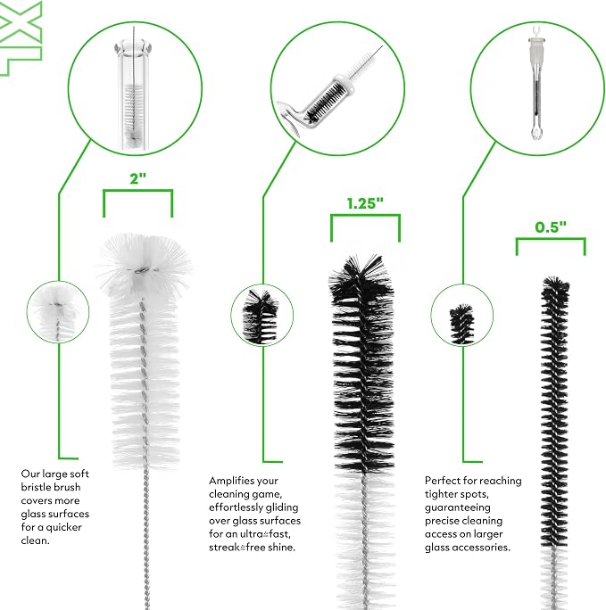 P.Perfect | XL Brush Pack | Large Heavy Duty Pipe Tube Cleaning Brush Kit - Image 6