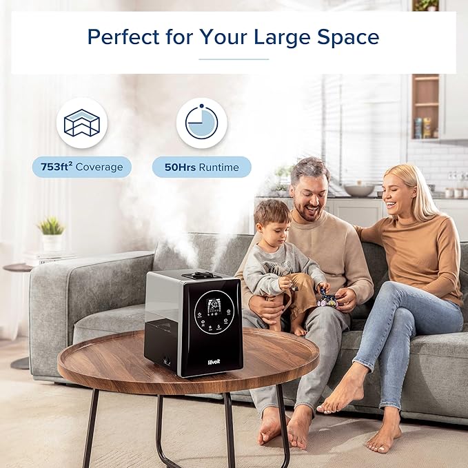 Levoit LV600HH 6L Warm&Cool Mist Humidifier - Image 4