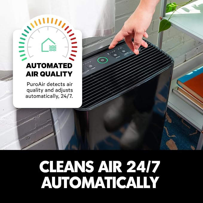 PuroAir 400 HEPA Air Purifier and 2 HEPA Air Filters - Image 5