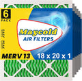Maycold MERV 13 18x20x1 Air Filter, High-Efficiency Pleated AC & Furnace Filters by Maycold