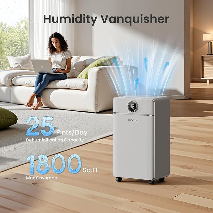 CHIVALZ 1500 Sq.ft Dehumidifier - Image 6