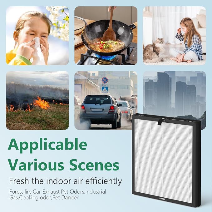 4 Pack HAP603 Replacement Filter Compatible - Image 5