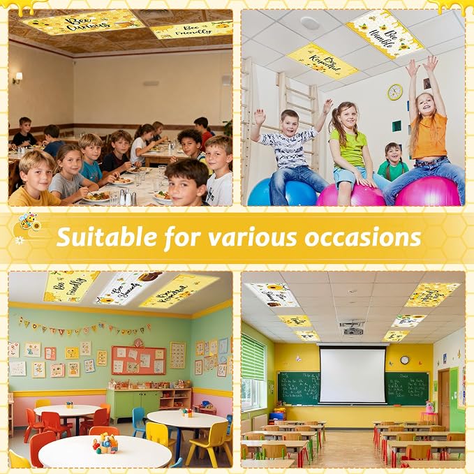 8 Pcs Fluorescent Light Covers - Image 7