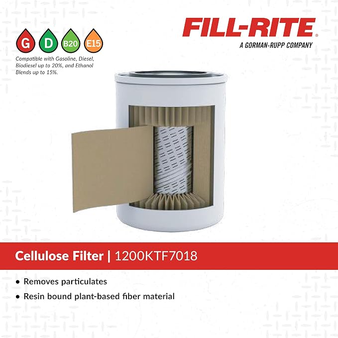 Fill-Rite 1200KTF7018 18 GPM 10 Micron Particulate Filter Kit - Image 3