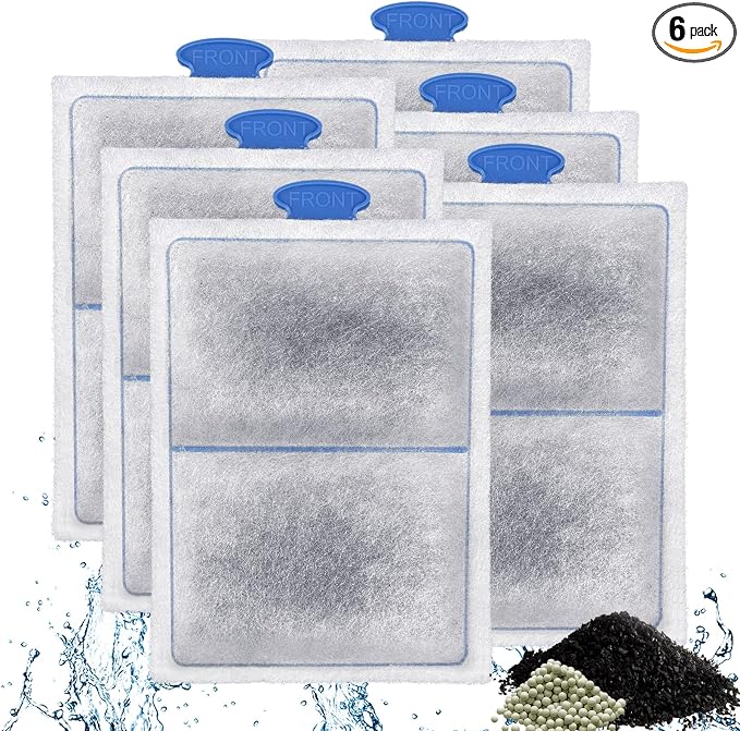 driamor 6 Pack PF-L Filter Cartridges, Fish Tank Aquarium Filter Cartridge by Driamor