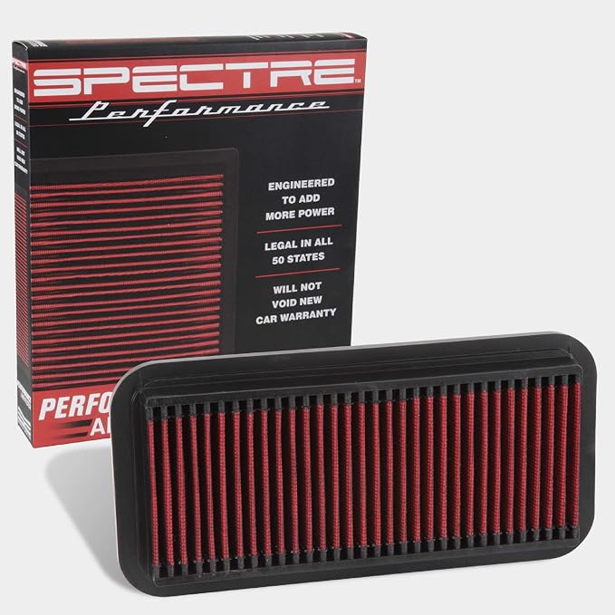 Spectre Universal Clamp-On Air Filter: High Performance, Washable Filter: Round - Image 7