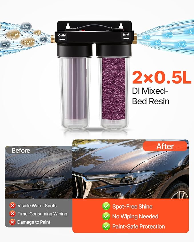 VEVOR Deionized Water System for Car Wash, Spotless Car Wash Water System - Image 3