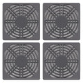 Wathai 80MM PC Fan Dust Filter Cover Computer Mess 4 Pack by Wathai