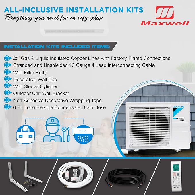 Daikin 24, 000 BTU 18 SEER2 Entra R32 Series Ductless Mini Split - Image 7