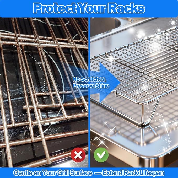 GrateGleam - 10 Pack Oven Rack Cleaning Bags | Heavy-Duty Leak-Proof Degreaser - Image 8